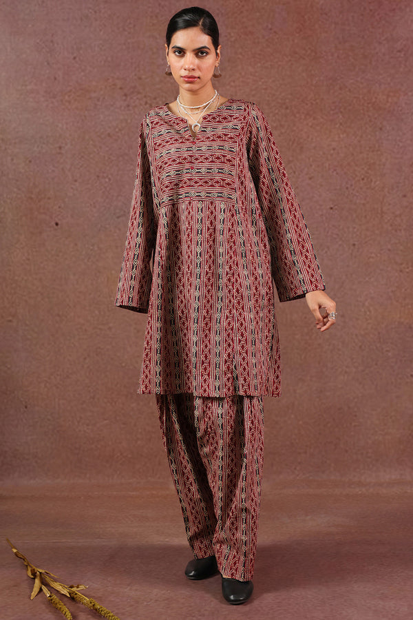 Bead Work Printed Muse Set