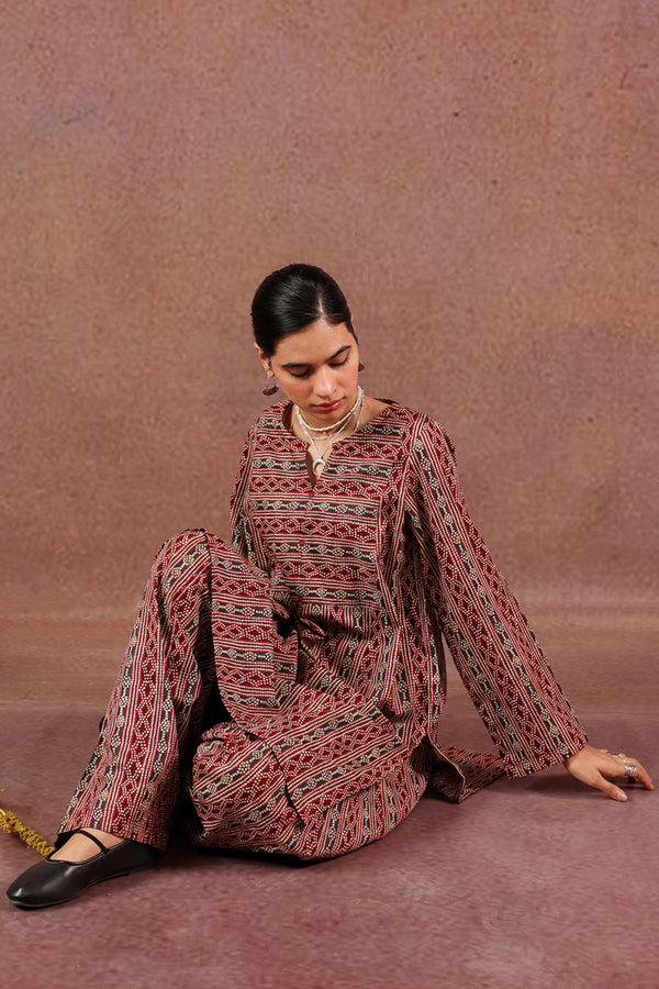 Bead Work Printed Muse Set