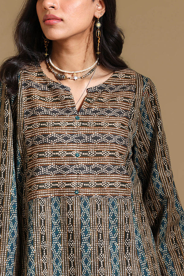 Bead Work Printed Muse Set