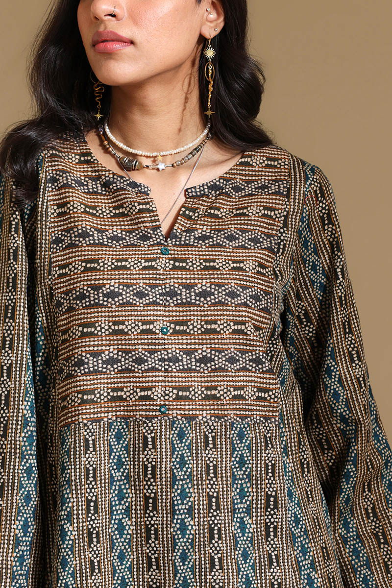 Bead Work Printed Muse Set