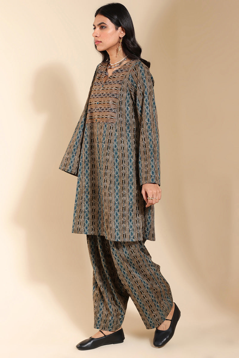 Bead Work Printed Muse Set