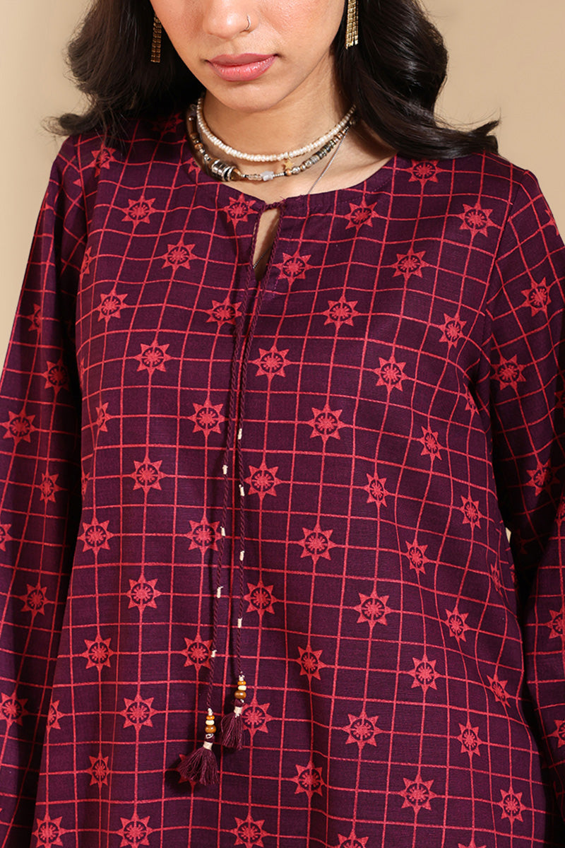 Tassel Bloom Zaviya Set