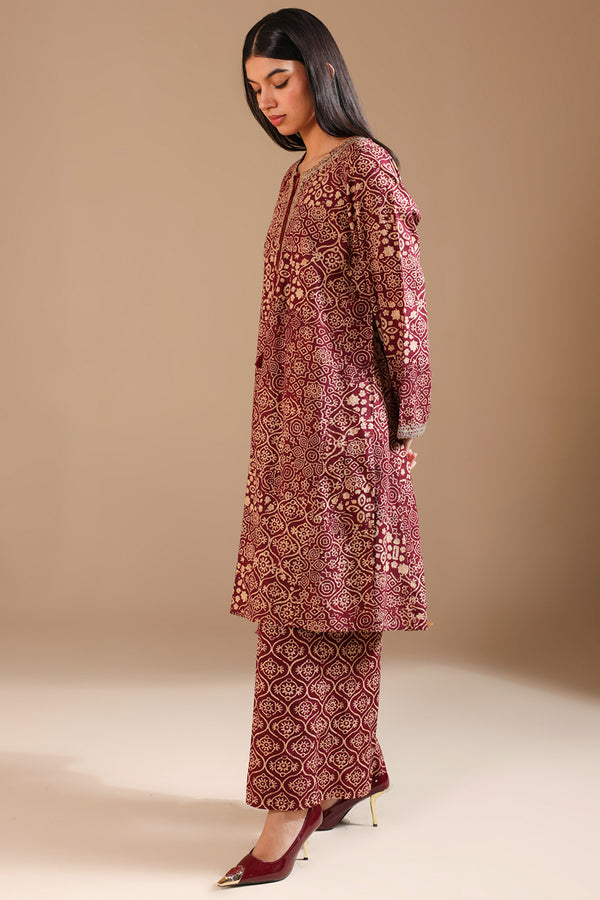Ajrak Noir Thread play Set