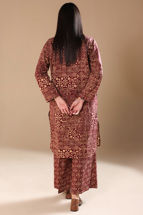 Ajrak Noir Tassel Trail Set