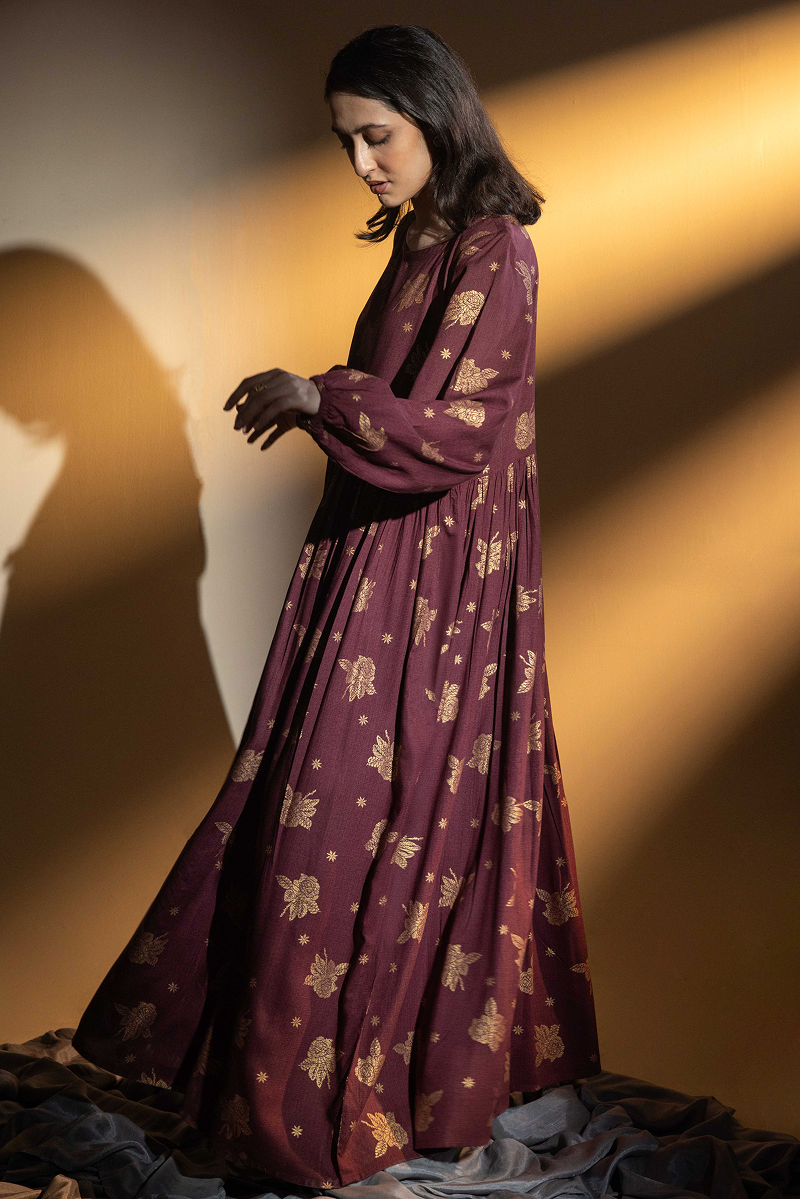 Gilded Rose Dress