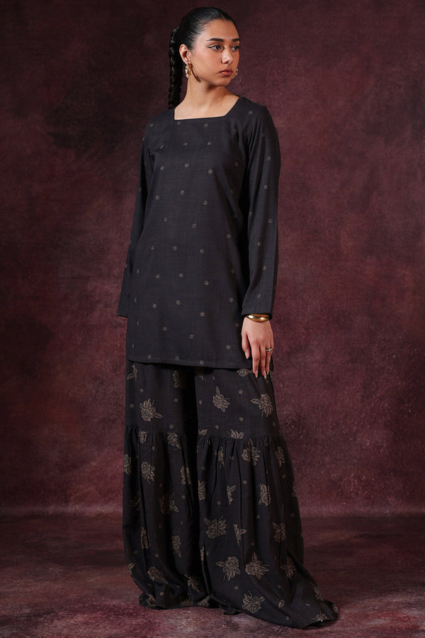 Cupid Rose Gharara Set