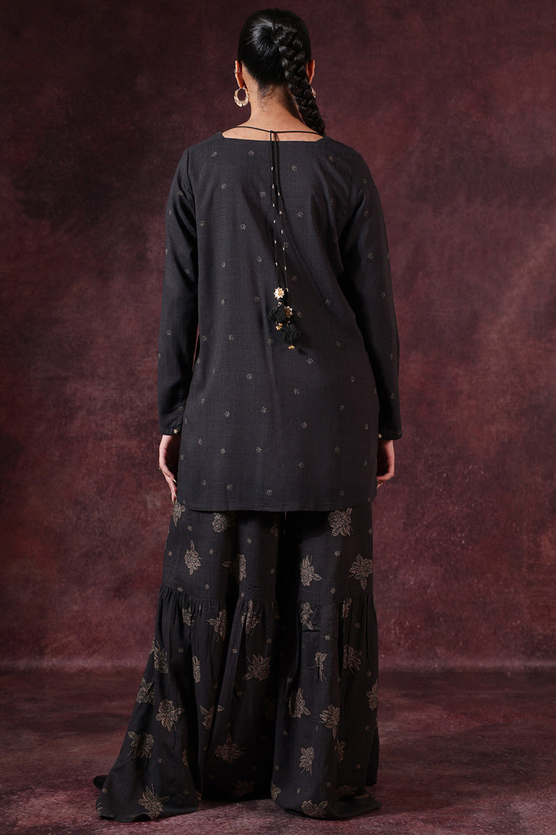 Cupid Rose Gharara Set