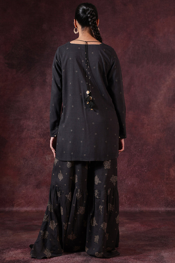 Cupid Rose Gharara Set