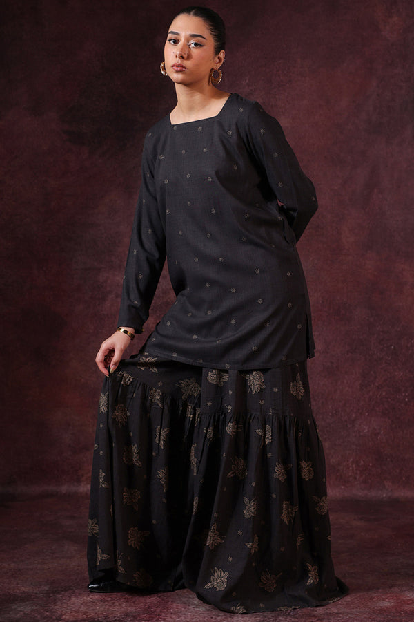 Cupid Rose Gharara Set