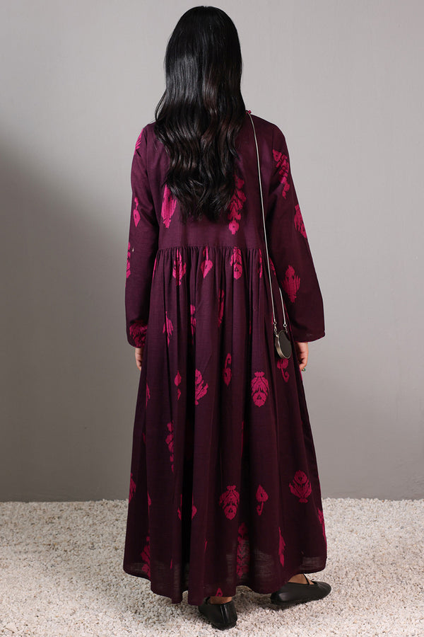 Ikat Flare Poem Dress