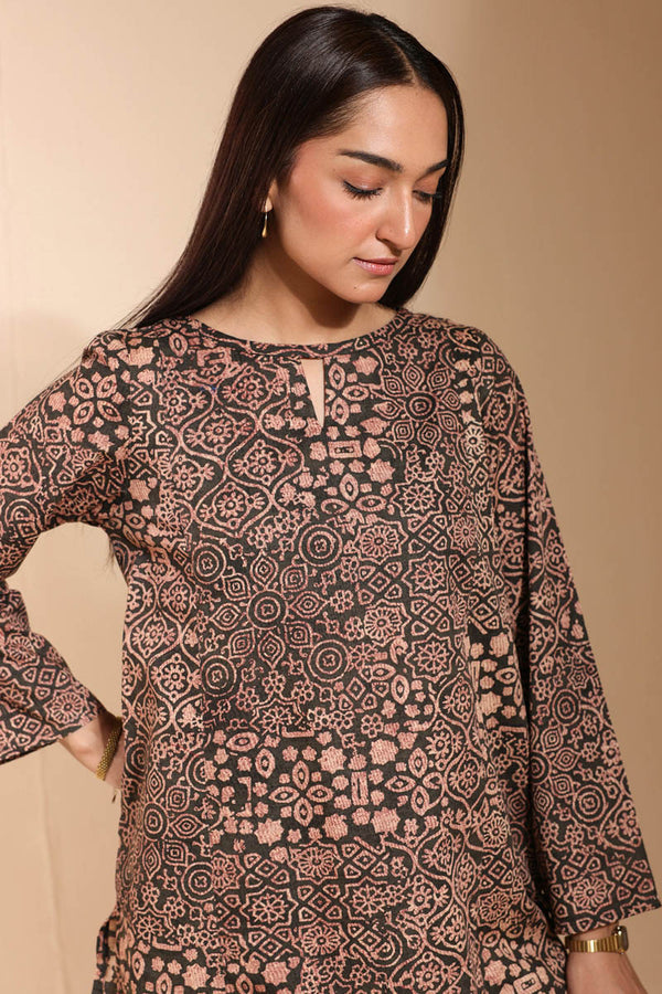 Ajrak Noir Co-Ord Set