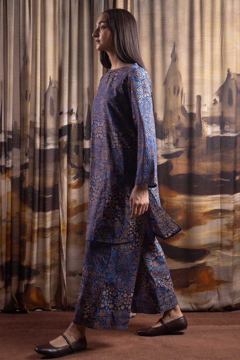 Ajrak Noir Co-Ord Set