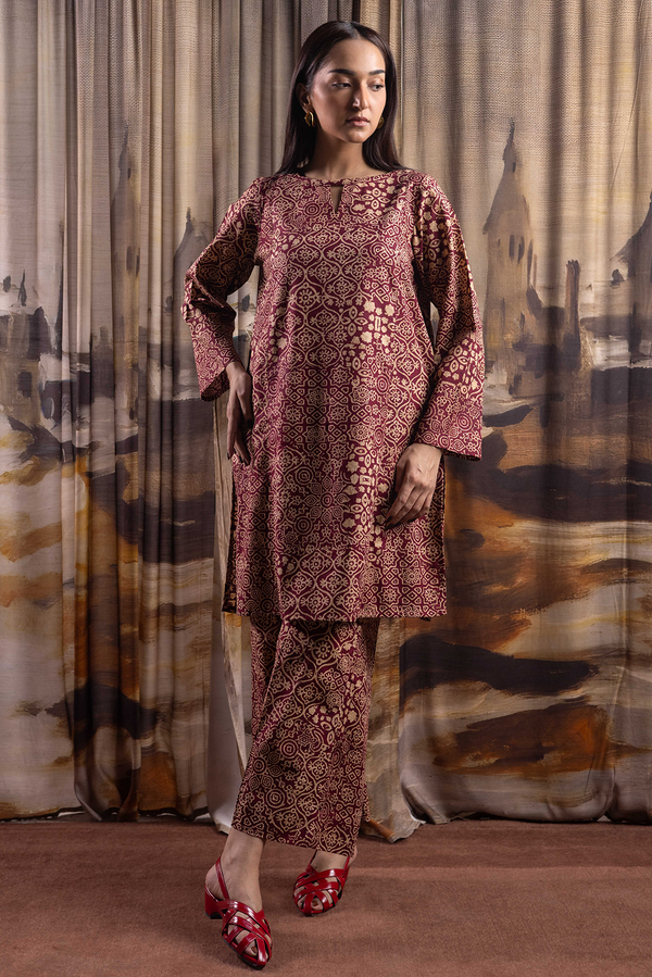Ajrak Noir Co-Ord Set