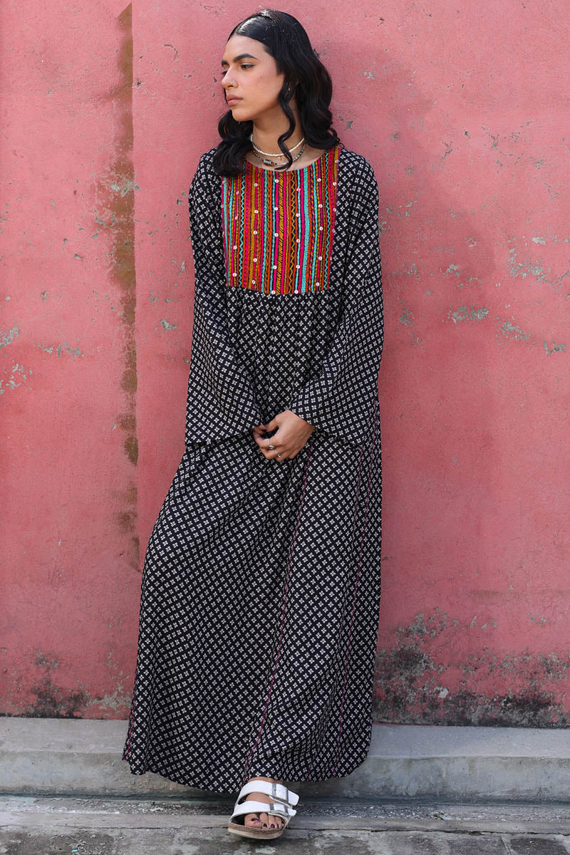 Twisted Tapestry Dress