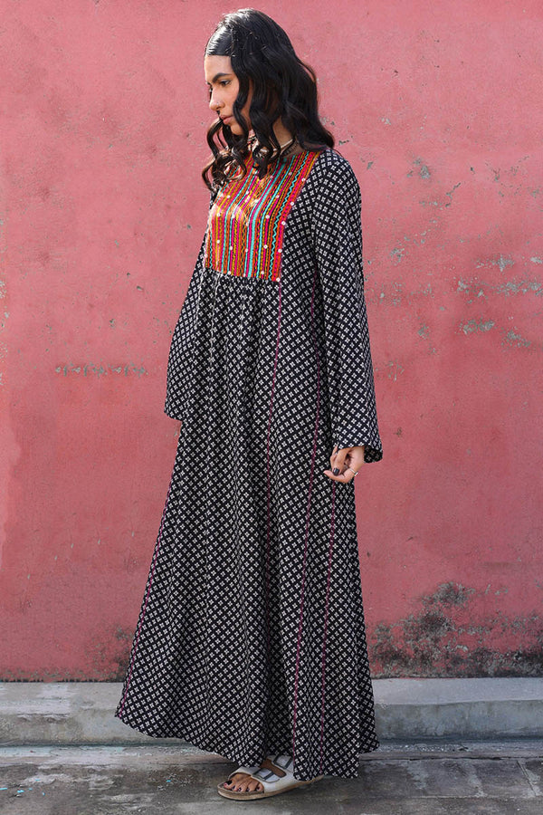 Twisted Tapestry Dress