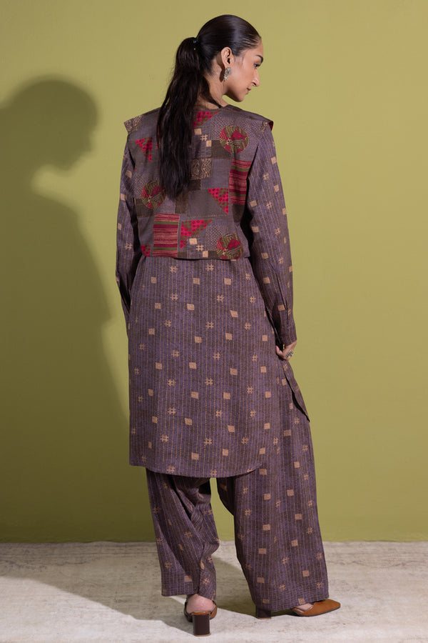 Kantha 3-Piece Koti Set