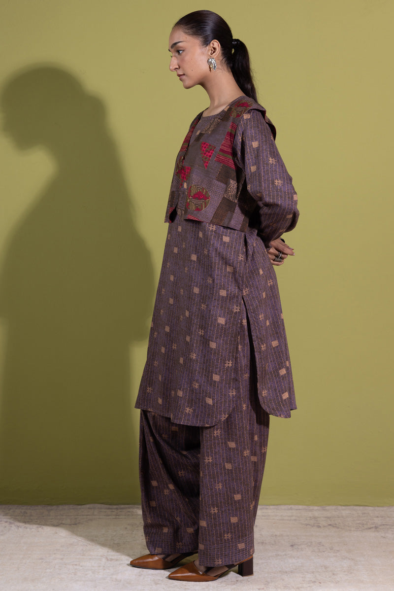 Kantha 3-Piece Koti Set