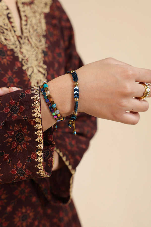 Thai Block Gilded Set