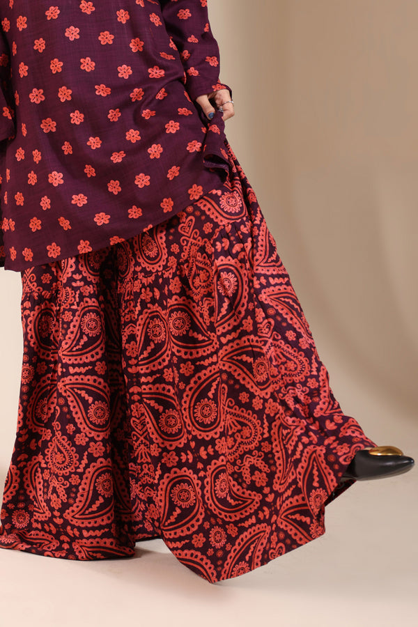 Hungarian Gharara Set