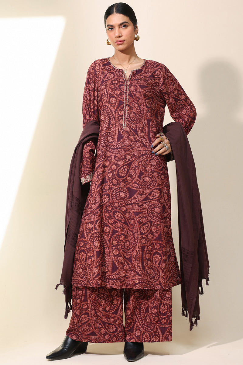 Aari Paisley Printed Set