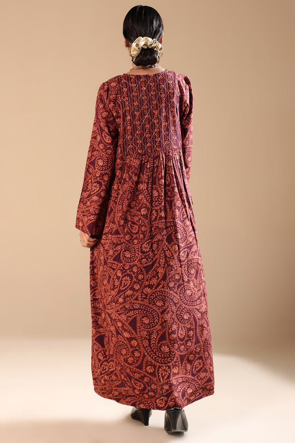 Aari Paisley Flared Dress