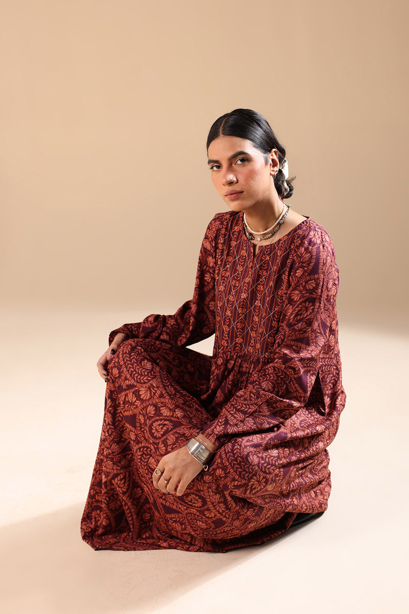 Aari Paisley Flared Dress