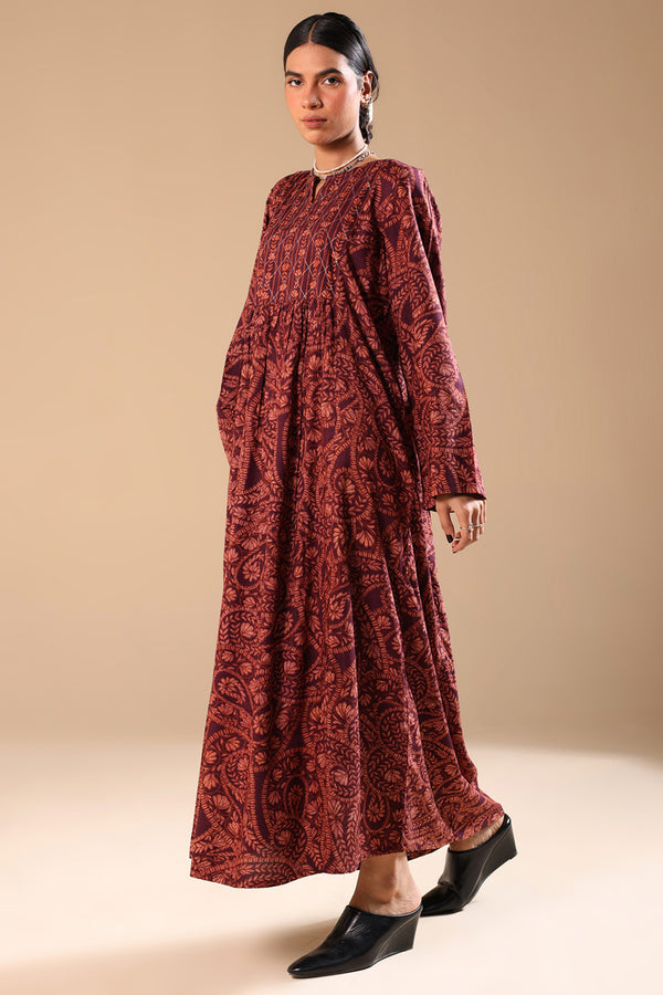 Aari Paisley Flared Dress