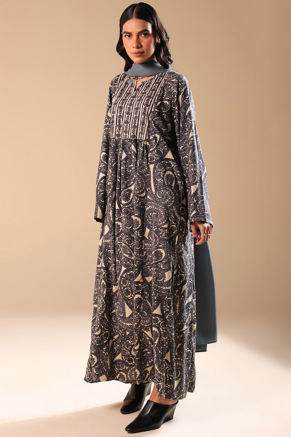 Aari Paisley Flared Dress