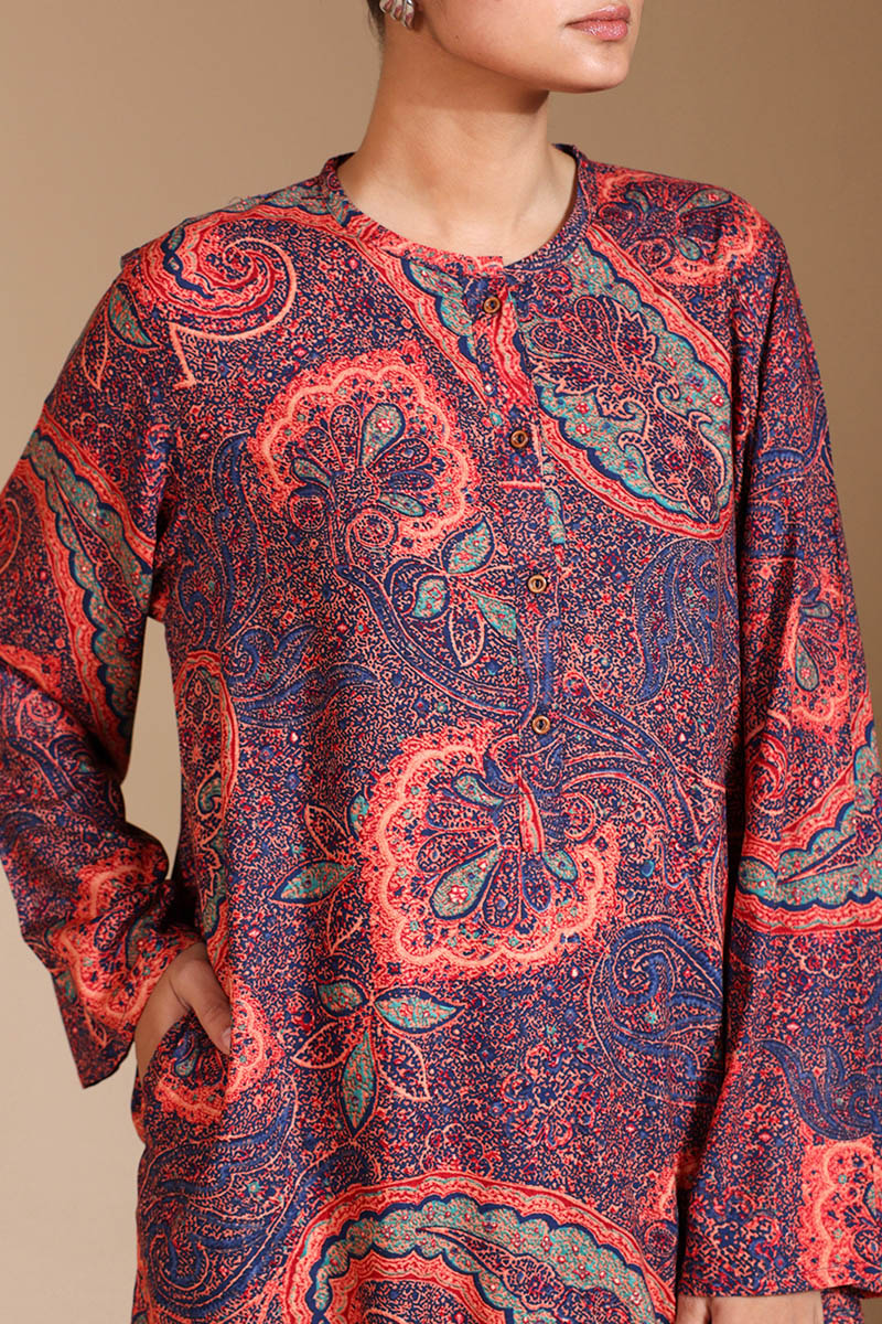 Jacquard Paisley Poem Set