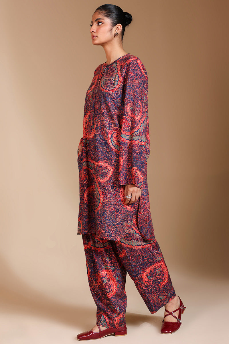 Jacquard Paisley Poem Set