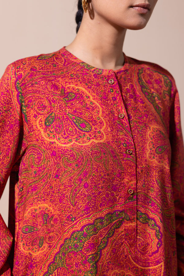 Jacquard Paisley Poem Set