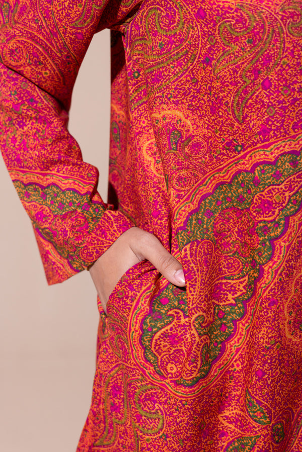 Jacquard Paisley Poem Set