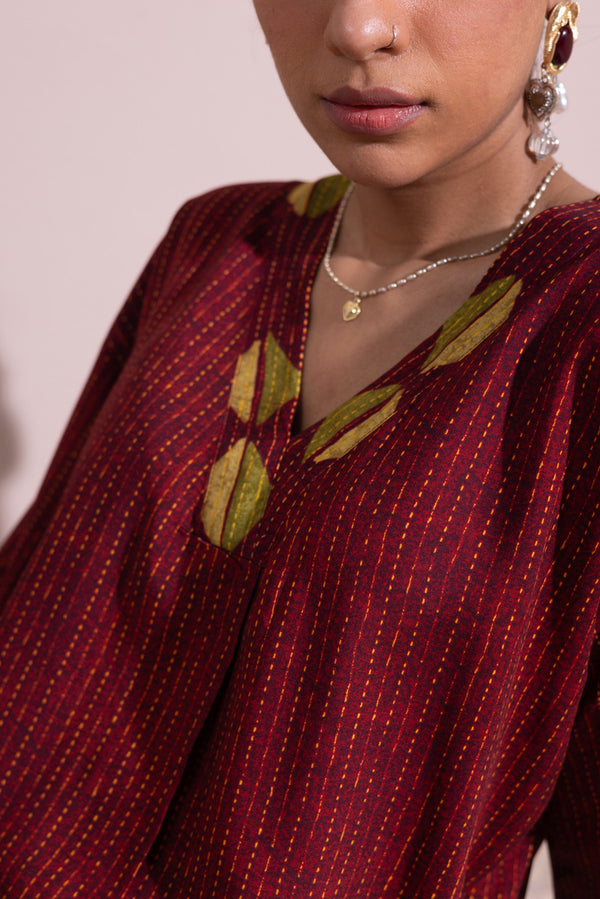 KanthaTukri Printed Set