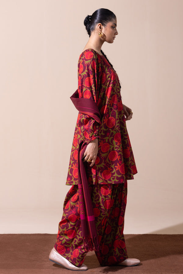 Anar Rang Suzani Set