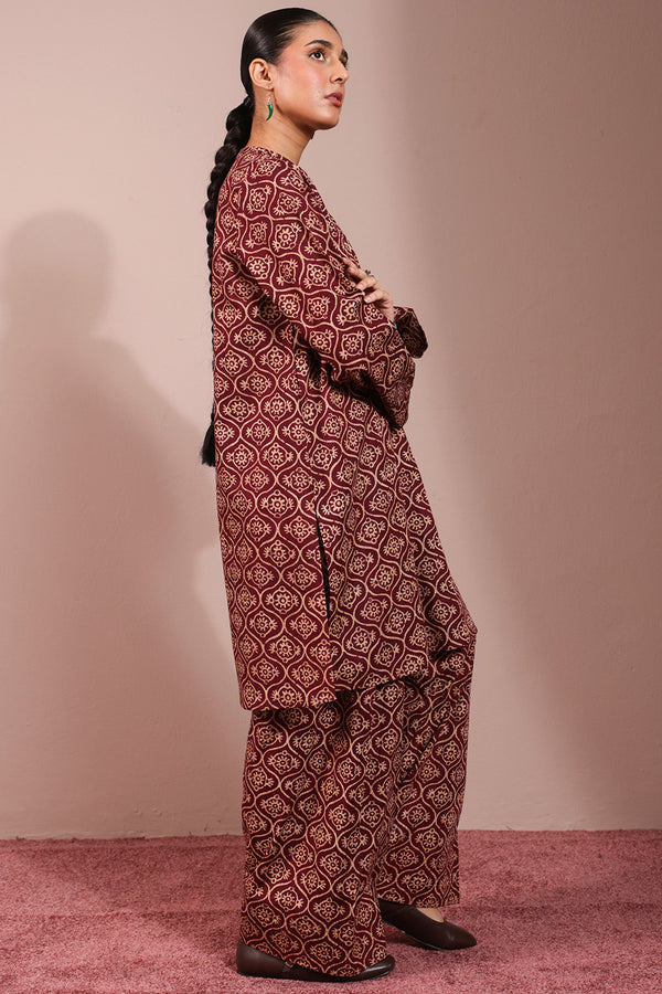 Ajrak Noir Grace Set