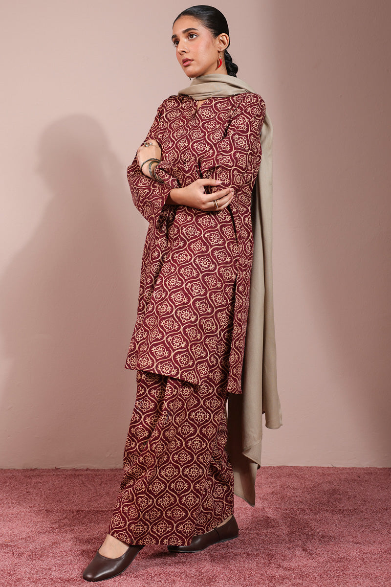 Ajrak Noir Grace Set