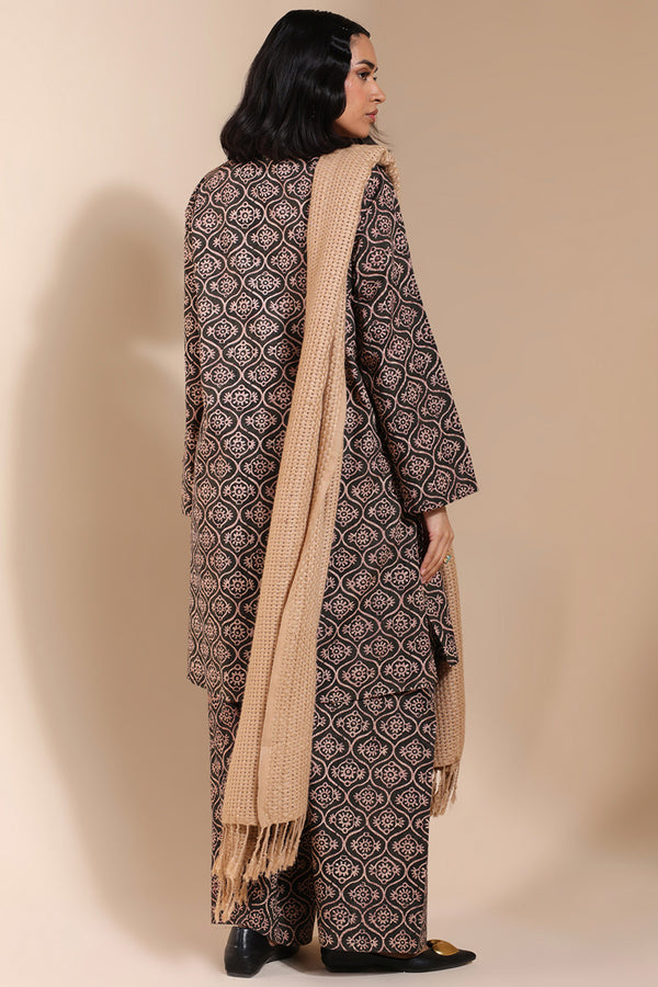 Ajrak Noir Grace Set