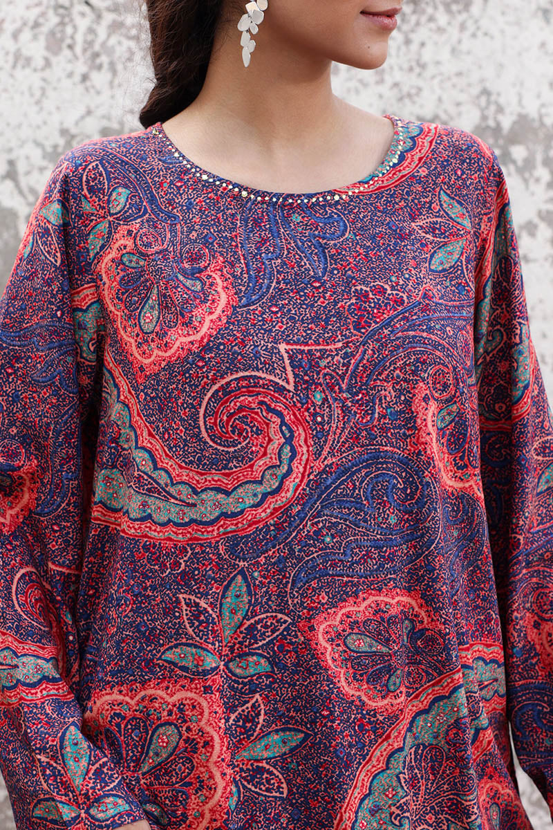 Jacquard Paisley Farshi Set