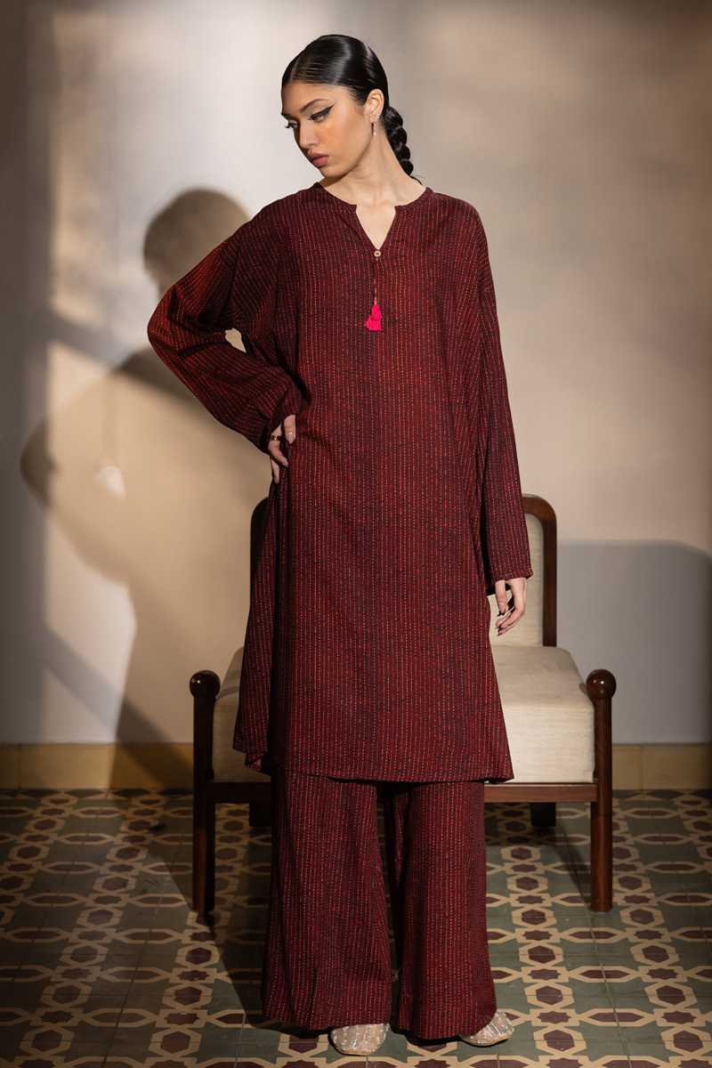 KanthaTukri Tassel-Edge Set