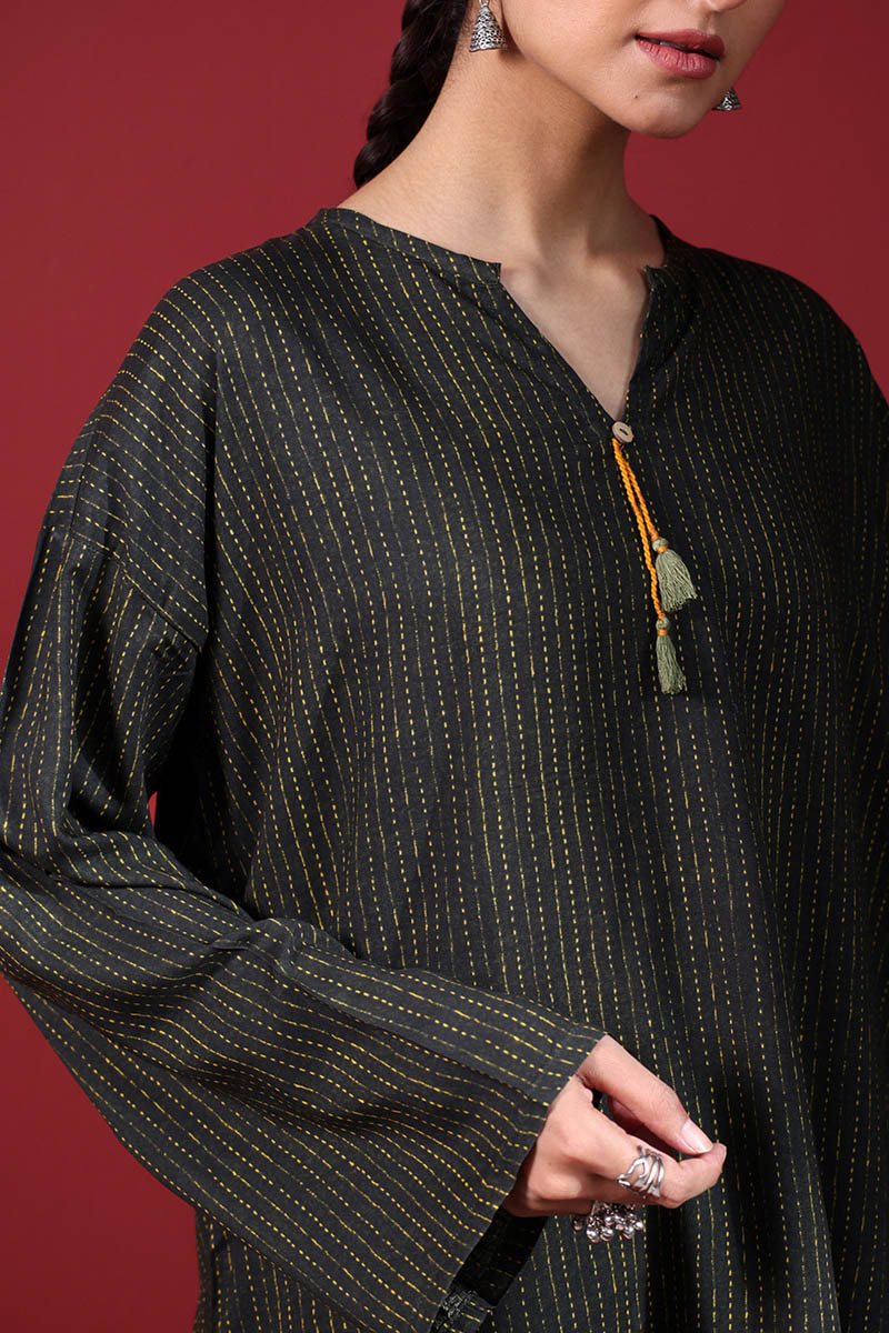 KanthaTukri Tassel-Edge Set