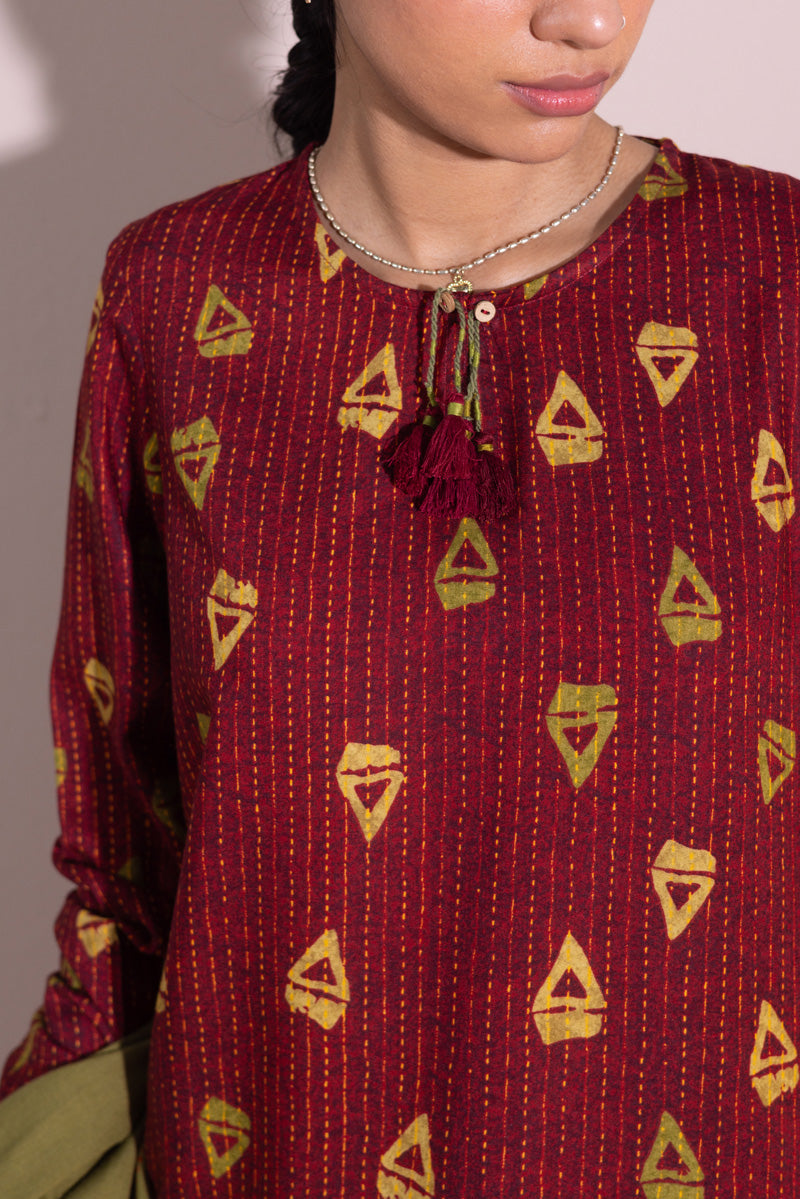 maroon