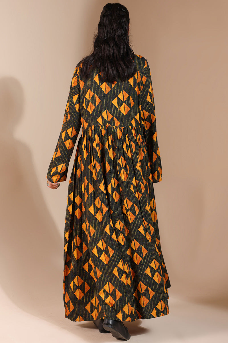 Kantha Tukri Dress