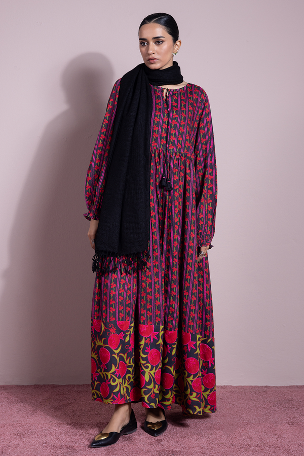 Thai Paisley Poise Dress