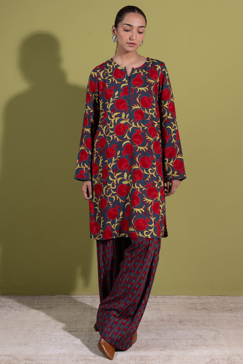 Printed Suzani Farshi Set