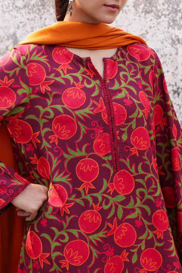 Printed Suzani Farshi Set