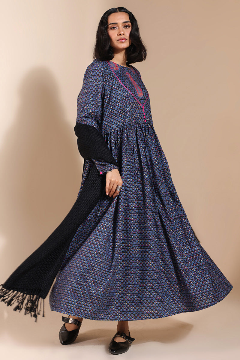 Thai Paisley Poise Dress