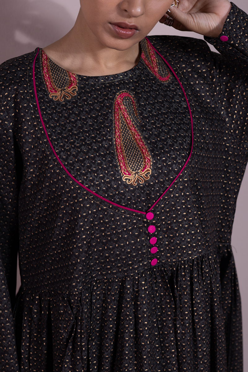 Thai Paisley Poise Dress