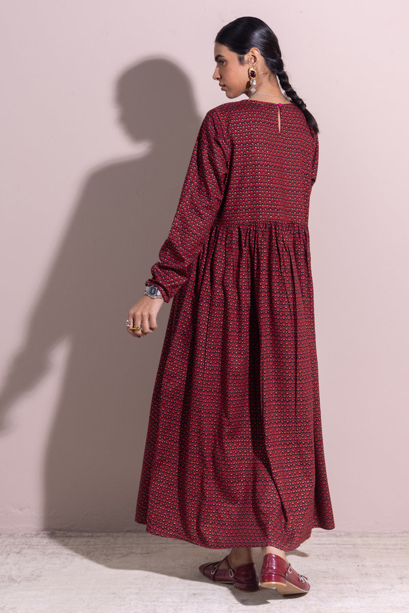 Thai Paisley Poise Dress