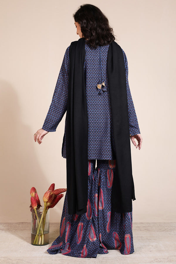 Thai Paisley Luxe Gharara Set