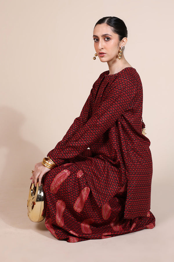 Thai Paisley Luxe Gharara Set